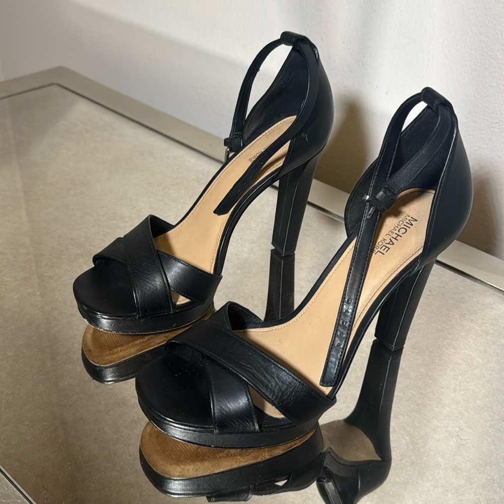 Open toe Michael Kors Ankle Strap heels
